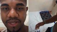 Davi Brito dorme em chão de hospital ao ajudar vítimas do RS: "Não é fácil" - Reprodução/Instagram