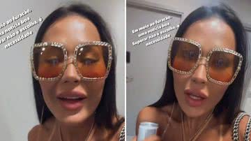 A influenciadora Gracyanne Barbosa joga indireta ao falar de saúde nas redes sociais; confira - Reprodução/Instagram